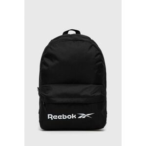 Batoh Reebok GQ0973 černá barva, velký, s potiskem