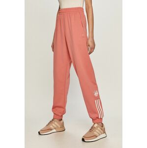 Kalhoty adidas Originals GN6708 dámské, fialová barva