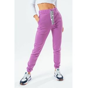 Kalhoty Hype LILAC dámské, fialová barva, hladké