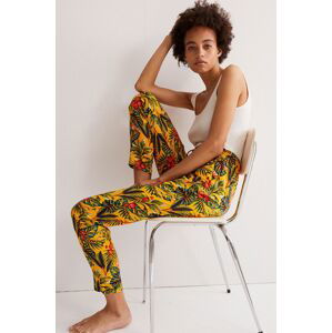 Kalhoty Undiz TROPICFRUITIZ dámské, jednoduché, high waist