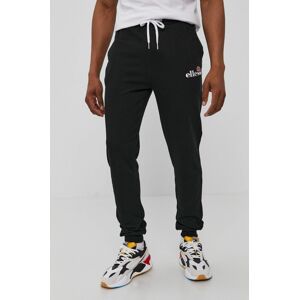 Kalhoty Ellesse Nioro Jog Pant pánské, černá barva, s aplikací, SHS08783