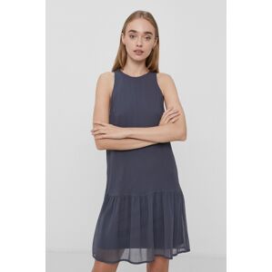 Šaty Vero Moda šedá barva, mini, oversize