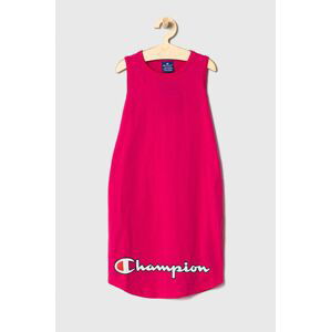 Dívčí šaty Champion 403786 červená barva,