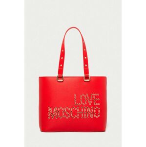 Kabelka Love Moschino červená barva