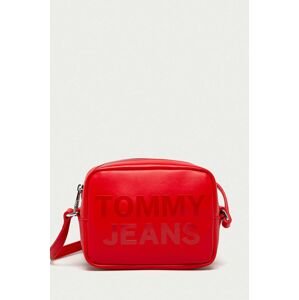 Kabelka Tommy Jeans červená barva