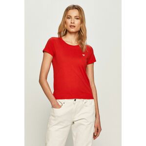 Tričko Guess dámské, červená barva