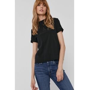 Tričko Calvin Klein Jeans dámské, černá barva