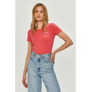 Tričko Pepe Jeans růžová barva