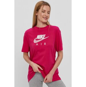 Tričko Nike Sportswear Air W dámské, růžová barva