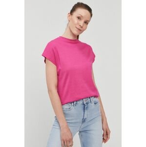 Tričko 4F dámské, růžová barva