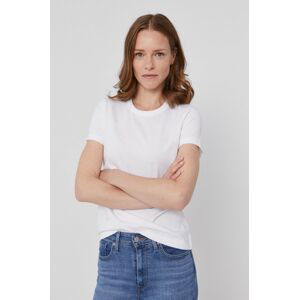 Tričko Lacoste dámské, bílá barva