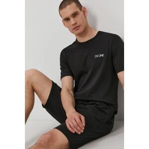 Tričko Calvin Klein Underwear pánské, černá barva, hladké