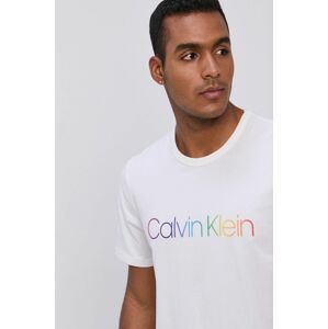 Tričko Calvin Klein Underwear pánské, bílá barva, s potiskem