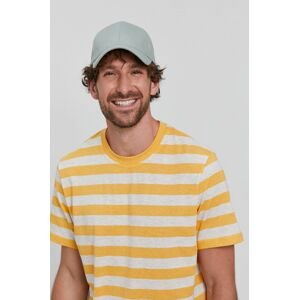 Tričko Selected Homme pánské, oranžová barva, vzorované