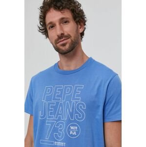 Tričko Pepe Jeans SKYLER pánské, s potiskem