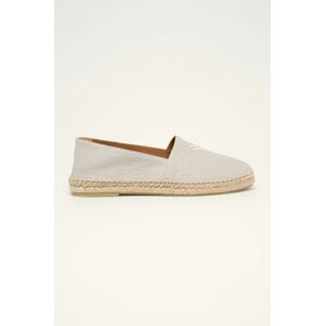 Emporio Armani - Kožené espadrilky