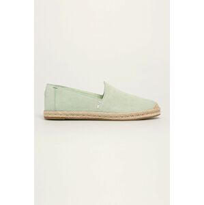 Toms - Kožené espadrilky Pismo