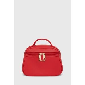 Kosmetická taška Guess červená barva