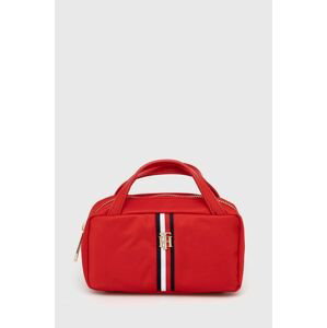 Kosmetická taška Tommy Hilfiger červená barva