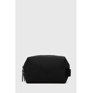 Kosmetická taška Rains 15580 Wash Bag Small černá barva