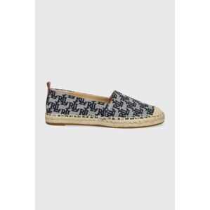 Espadrilky Lauren Ralph Lauren Cameryn Ii tmavomodrá barva