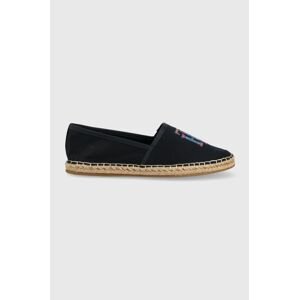 Espadrilky Tommy Hilfiger tmavomodrá barva