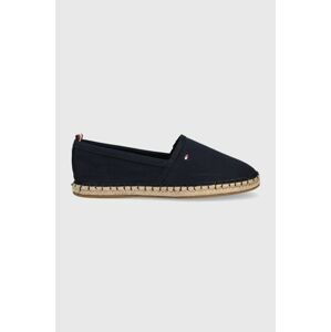 Espadrilky Tommy Hilfiger tmavomodrá barva