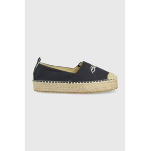 Espadrilky Blauer tmavomodrá barva