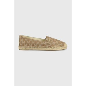 Espadrilky MICHAEL Michael Kors Kendrick Slip On hnědá barva