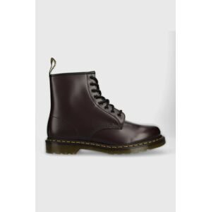 Kožené workery Dr. Martens pánské, vínová barva