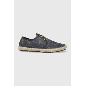 Espadrilky Pepe Jeans Tourist Palm tmavomodrá barva