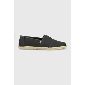 Espadrilky Toms Alpargata Rope šedá barva