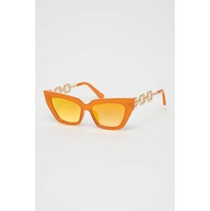 Sluneční brýle Aldo Talabrina dámské, oranžová barva