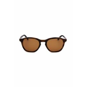 Sluneční brýle Calvin Klein pánské, hnědá barva
