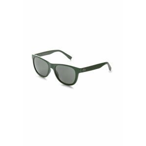 Sluneční brýle Lacoste zelená barva