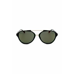Sluneční brýle Calvin Klein zelená barva