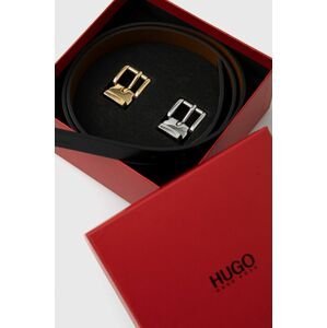 Hugo - Kožený pásek s odnímatelnými přezkami