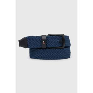 Pásek Tommy Hilfiger Denton Elastic 3.5 pánský, tmavomodrá barva