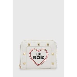 Peněženka Love Moschino dámský, bílá barva