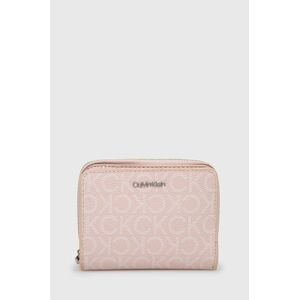 Peněženka Calvin Klein dámský, růžová barva