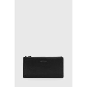 Kožená peněženka Marc O'Polo dámský, černá barva