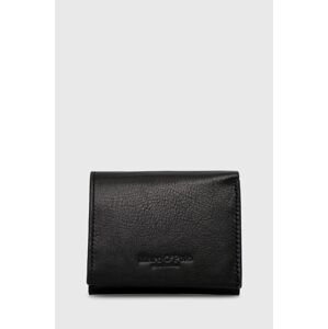 Kožená peněženka Marc O'Polo pánský, černá barva