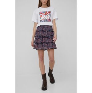 Sukně Pepe Jeans Leslie mini, áčková