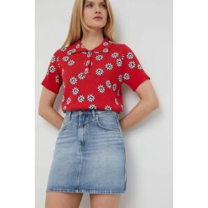 Džínová sukně Pepe Jeans Rachel Skirt mini, jednoduchý