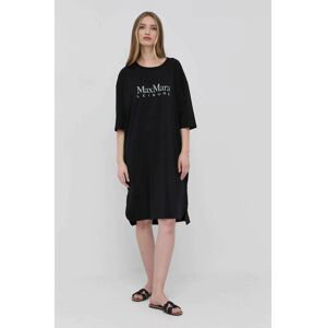 Šaty Max Mara Leisure černá barva, mini, oversize