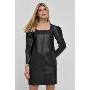 Šaty MAX&Co. černá barva, mini, jednoduchý