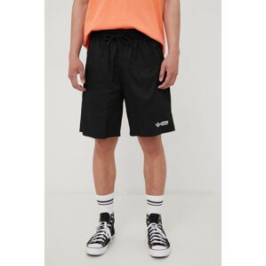 Bavlněné šortky adidas Originals HT1652 pánské, černá barva, HT1652-BLACK