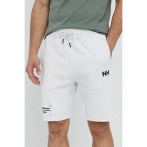 Kraťasy Helly Hansen pánské, bílá barva, 53710-606