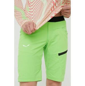 Outdoorové šortky Salewa Agner Light zelená barva