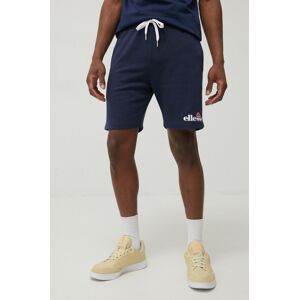 Kraťasy Ellesse Silvan Fleece Short pánské, tmavomodrá barva, SHF09162